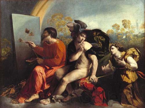 Dosso Dossi Jupiter, Mercury and Virtue Spain oil painting art